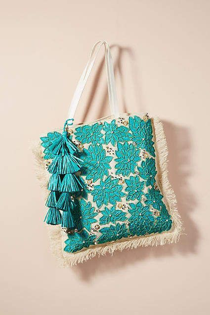 Ibban Mansi Tote Bag #ad #AnthroFave #AnthroRegistry Anthropologie #Anthropologie #musthave Coachtopia Bags, Anthropologie Bags, Diy Sac, Embellished Bags, Textile Bag, Envelope Clutch Bag, Potli Bags, Boho Bags, Vintage Purses