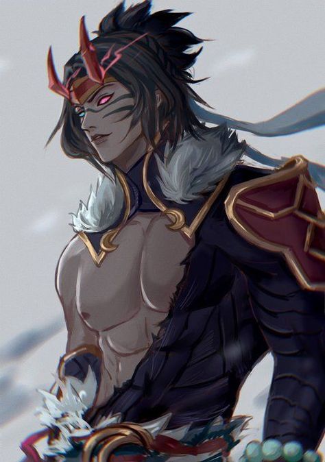 Snow Moon Kayn, Liga Legend, Snow Moon, League Champions, League Of Legends Characters, Lol League Of Legends, Animal Sketches, Handsome Anime Guys, Twitter Search