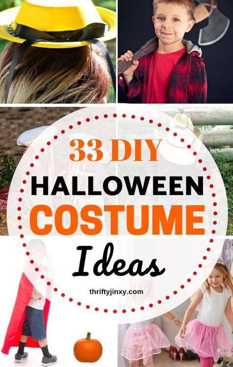 Easy DIY Halloween Costume s Inexpensive Halloween Costumes, Halloween Costume Ideas For Kids, Costume Ideas For Kids, Diy Halloween Costume Ideas, Diy Halloween Costumes Easy, Diy Halloween Costume, Group Halloween Costumes, Easy Diy Halloween, Creative Halloween Costumes