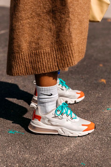 Copenhagen Fashion Week SS20: The Best Sneaker Street Style Sportswear Street Style, Best Sneaker, Fashion Forward Outfits, Street Style Aesthetic, Retro Sportswear, Sneakers Street Style, Copenhagen Fashion, Copenhagen Style, Copenhagen Fashion Week