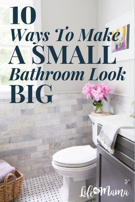 Make Bathroom Look Bigger, Film Decor, Bathroom Big, Nordic Winter, Bathroom Hacks, Diy Hanging Shelves, Great Bathrooms, Bad Inspiration, Small Bathroom Ideas On A Budget