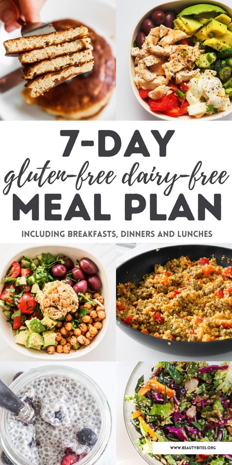 2000 Calorie Meal Plan, 1400 Calorie Meal Plan, 1800 Calorie Meal Plan, Dairy Free Breakfast, Gluten Free Diet Plan, Dairy Free Lunch, 1500 Calorie Meal Plan, High Protein Meal Plan, Macro Meal Plan