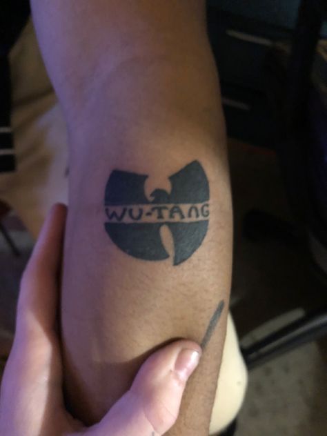 Wu Tang Tattoo, Small Tattoos For Guys, Wu Tang, Cute Tattoos, Tattoos And Piercings, Jesus Fish Tattoo, Small Tattoos, Tattoos For Guys, Tatting