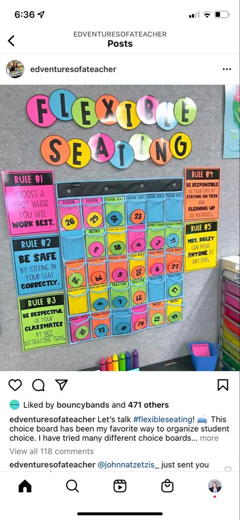 Flexible Seating Classroom, Teaching Classroom Management, Teaching Second Grade, Classroom Procedures, Elementary Classroom Decor, Classroom Behavior Management, 5th Grade Classroom, Third Grade Classroom, 4th Grade Classroom