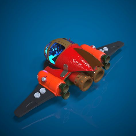 Cartoon Spaceship #Cartoon, #Spaceship Stylized Spaceship, Spaceship Cartoon, Spaceship 3d, Season Project, Cartoon Spaceship, Meet The Robinson, Comic Panel, Cartoon Graphics, Flying Vehicles