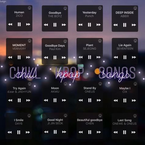 chill kpop playlist  #picsart #instagram Kpop Playlist, Chill Songs, Kpop Songs, Good Night Beautiful, Iphone Music, Playlist Names, Playlist Names Ideas, Last Minute Birthday Gifts, Babymoon Photos