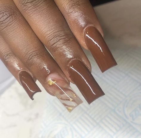 Follow @SlayinQueens for more poppin pins ❤️⚡️✨ Short Brown Nails Acrylic, Brown Nails Acrylic Short, Delicate Nail Designs, Brown Acrylic Nails, Brown Nails Design, Youth Conference, Acrylic Ideas, Plaid Nails, Sweater Nails