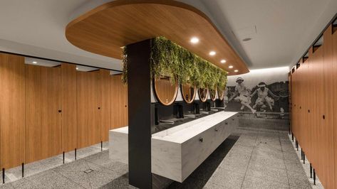 Public Bathroom Design, Public Restroom Design, Public Bathroom, Wc Design, Public Toilet, Nail Infection, Restroom Design, Parents Room, Public Bathrooms