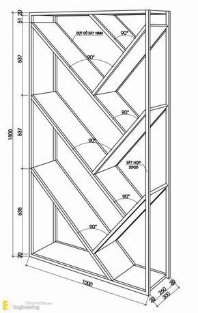 Standard Bookshelf Dimensions - Engineering Discoveries Bookshelf Dimensions, Wine Rack Design, Creative Bookshelves, Welded Furniture, Home Wine Cellars, Wine Cellar Design, Cellar Design, Home Bar Designs, Bookshelf Design