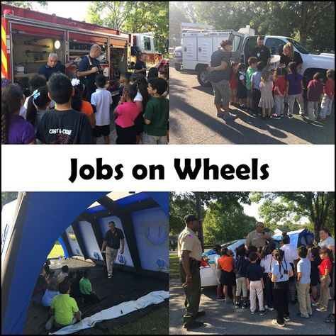 Jobs on Wheels day photos for lower elementary College And Career Week Dress Up Days, Career Day Ideas For Elementary, Elementary Career Day, Academic Advisor, Career Lessons, Community Helpers Unit, Pta Fundraising, Elementary School Counselor, Leadership Activities