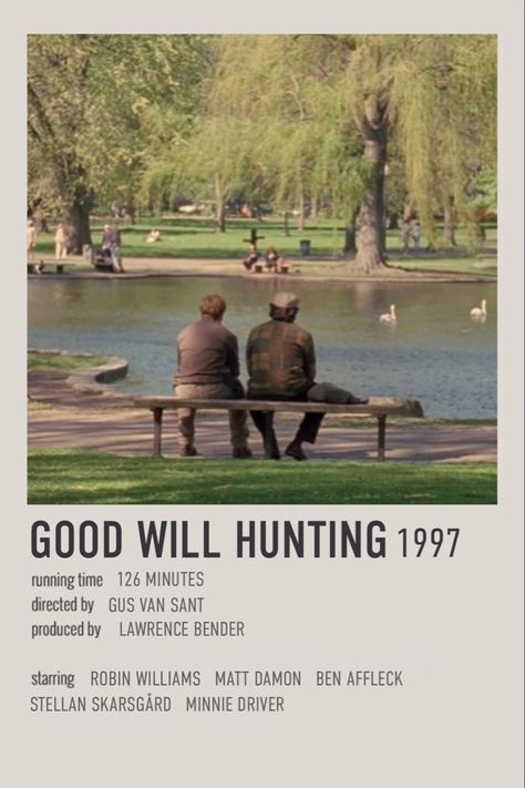 Good Will Hunting Movie, Hunting Poster, Hunting Wallpaper, Movie Vibes, Hunting Room, Good Will Hunting, Film Poster Design, Minimalist Movie Poster, Movie Poster Wall