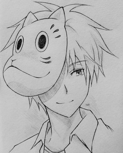 Anime Drawing Tutorials, Sketches For Beginners, Easy Sketches For Beginners, Hotarubi No Mori E, Anime Drawings For Beginners, Animation Drawing Sketches, Cartoon Characters Sketch, Anime Face Drawing, Anime Drawing Sketches