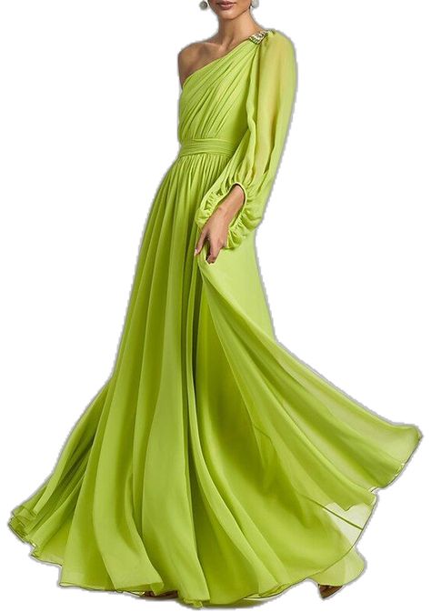 Chartreuse Gown, Party Floor, Creating Clothes, Formal Wedding Party, Purple Gown, Gown Ideas, Gown Elegant, Fall Wedding Guest, Evening Dress Floor Length