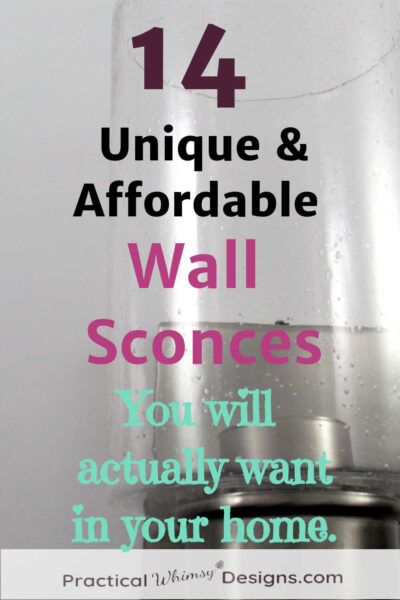 Looking for affordable lighting ideas for your home? Take a look at these unique wall sconces, perfect for your home design and lighting needs. These sconce lights are a fun way to add your own design elements to your home. #homedesign #homelighting #wallsconce #lightingideas Diy Wall Light Sconces, Diy Sconces Ideas, Wall Scones Decor Ideas, Hallway Wall Sconces, Wall Sconces Diy, Wall Sconces Living Room, Affordable Lighting, Family Room Makeover, Sconces Living Room