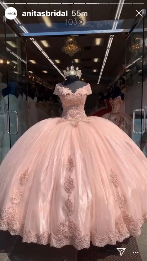 Pink And Gold Dress Quinceanera, Peach Pink Quinceanera Dresses, Sweet 16 Dresses Pink And Gold, Peach Quinceanera Dress, Light Pink Dress Sweet 16, Disney Princess Quinceanera Dresses, Pink Dress For Sweet 16, Champagne Pink Sweet 16 Dresses, Pink Quinceanera Dresses Sparkle