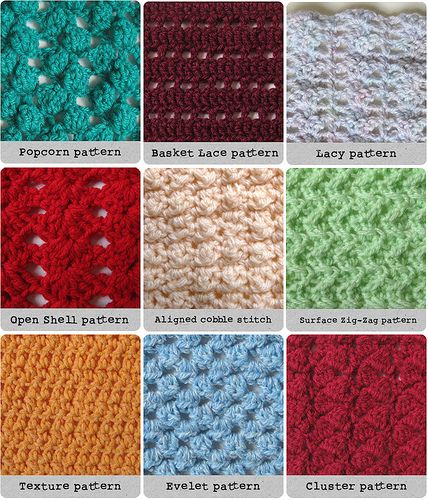 Types of Crochet Stitches | Recent Photos The Commons Getty Collection Galleries World Map App ... Wiggly Crochet, Types Of Crochet, Different Crochet Stitches, Crochet Stitches Diagram, Easy Crochet Stitches, Crochet Quilt, Crochet Stitches Tutorial, Basic Crochet Stitches, Crochet Stitches Patterns