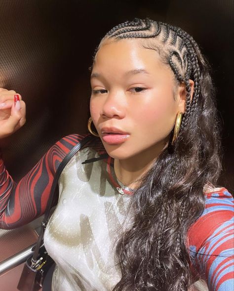 Storm Reid Braids, Stormi Reid, Storm Reid, Cute Box Braids, Braided Cornrow Hairstyles, Cute Box Braids Hairstyles, Protective Hairstyles Braids, Culture Magazine, Pretty Braided Hairstyles