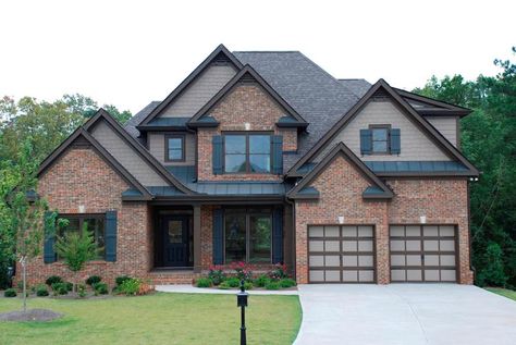 Brown brick exterior