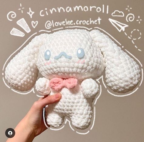 Hello Kitty Crochet, Karakter Sanrio, Easy Crochet Animals, Pola Amigurumi, Desen Anime, Crochet Business, Crochet Design Pattern, Kawaii Crochet, Beginner Crochet Projects