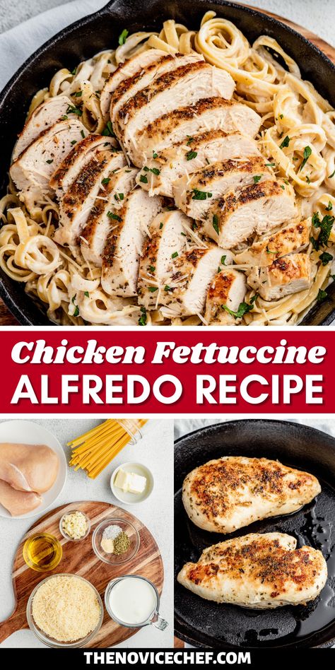 Chicken Linguine Recipes Alfredo Sauce, Stove Top Chicken Alfredo, Easy Blackened Chicken Alfredo, Chicken Alfredo Chicken Seasoning, How To Cook Chicken For Chicken Alfredo, Best Chicken Alfredo Recipe Homemade, Chicken For Fettuccine Alfredo, Fettichini Alfredo Recipe With Chicken, Chicken For Chicken Alfredo