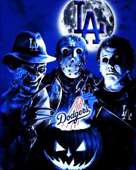 Dodgerette4life💙⚾️ on Instagram: “Dodgers win!! Spooky October for all other MLB teams who are not the Dodgers!!💙⚾️ . . Follow me @dodgerette4life for more posts . . .…” Go Dodgers Go Blue, Dodgers Wallpaper, October Baseball, Chicago Bears Wallpaper, Cleveland Indians Logo, Dodgers Sign, Let's Go Dodgers, Dodgers Win, Dodger Baseball