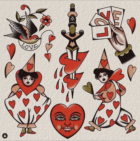 Traditional Tattoos Patchwork, Tattoo Ideas Anime, Tattoos Patchwork, Traditional Tattoo Flash Sheets, Americana Tattoo, Patchwork Tattoo Ideas, Traditional Tattoo Flash Art, American Traditional Tattoos, Traditional Tattoo Inspiration