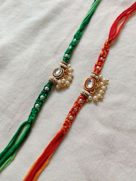 Rakhi Designs Handmade 2023, Beads Rakhi Designs, New Rakhi Designs 2023, Latest Rakhi Designs Handmade, Diy Rakhi Handmade Ideas, Rakhi Decoration, Fabric Rakhi, Rakhi Designs Handmade, Rakhi 2023