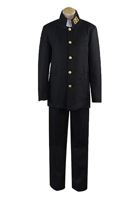 Anime Academy Uniform, Japanese School Uniforms Boy, Japanese School Outfits Male, Japanese Uniform Male, Uniform Outfits Men, Male School Uniform, Kazuma Asougi, Anime School Uniform, Japan School Uniform