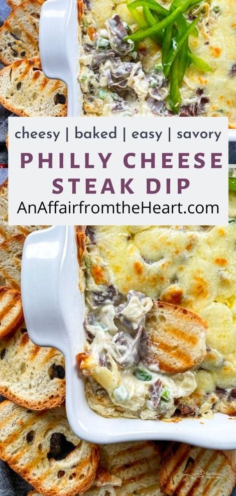 Philly Cheese Steak Dip Recipe, Cheesesteak Dip Easy, Philly Cheese Steak Dip Crock Pot, Cheese Steak Dip Crock Pot, Cheesesteak Sauce Recipe, Steak Dip Recipes, Philly Cheese Steak Appetizer, Philly Cheesesteak Dip Crockpot, Cheesesteak Dip Crockpot