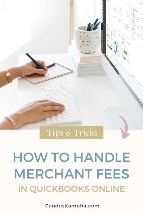 Merchant fee in QuickBooks Online, QuickBooks, QuickBooks Tips, Online Quickbooks Tutorial, How To Use Quickbooks, Learn Accounting, Quickbooks Desktop, Business Bookkeeping, Online Bookkeeping, Business Accounting, Bookkeeping Business, Small Business Accounting