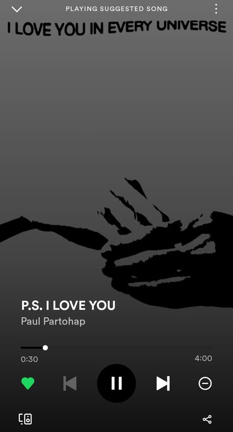 Song on Spotify I Love You, Love You, Thank You, I Love, Songs