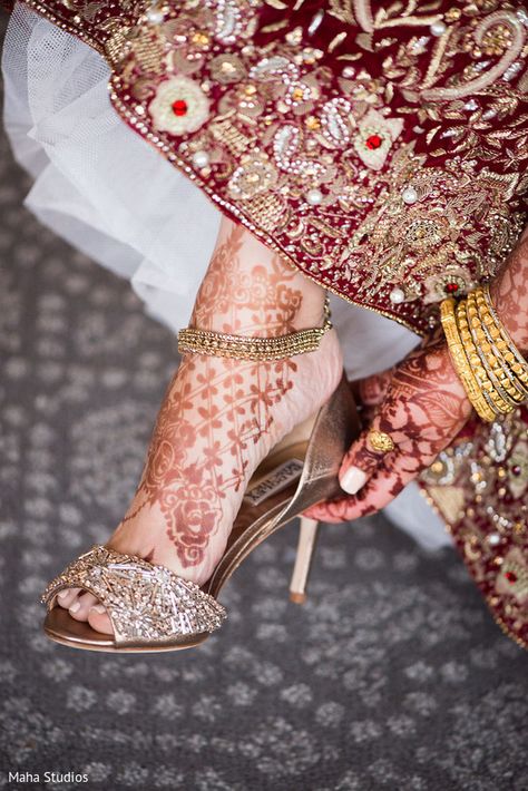 Photo 180761 | Maharani Weddings Bridal Footwear Indian Heels, Bridal Sandals Heels Indian, Bridal Heels Indian, Indian Bridal Shoes, Indian Heels, Bride Pics, Bridal Sandals Heels, Wedding Sandals For Bride, Indian Wedding Shoes