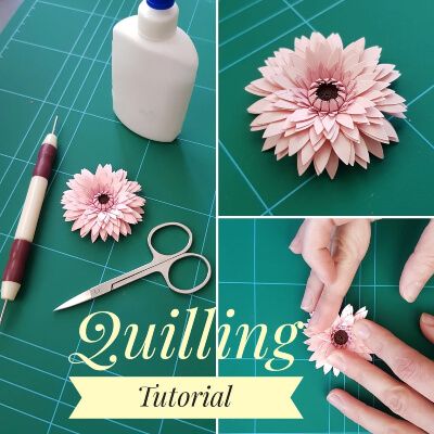 Paper Peonies Tutorial, Quilling Flowers Tutorial, Make A Paper Flower, Quilling Videos, Quilling Pattern, Paper Quilling Tutorial, Paper Quilling Cards, Paper Quilling Patterns, Quilled Jewellery