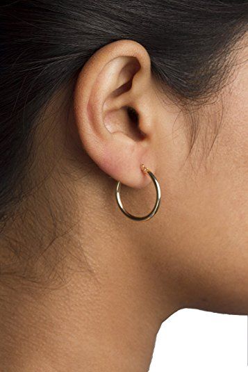 Basic Earrings, Simple Hoop Earrings, Kay Jewelry, Jewelry Online Store, Design Exterior, Mom Jewelry, Earrings Hoop, Ear Piercing, Sterling Silver Hoops