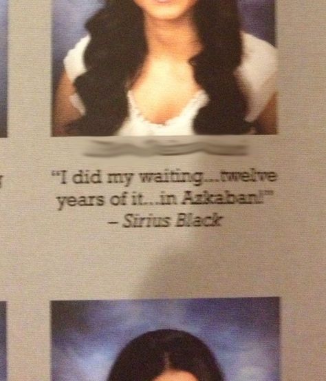 Harry Potter Yearbook Quotes, Year Book Quotes Ideas, Best Yearbook Quotes, Funny Yearbook Quotes, Funny Yearbook, Grad Quotes, Senior Quotes Funny, Yearbook Quotes, Year Book