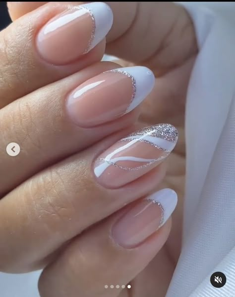 Nails Inspo Almond, Ongles Gel French, Glow Up?, Fashion Nails, Stylish Nails, Nail Inspo, Almond, Gel Nails, Acrylic Nails