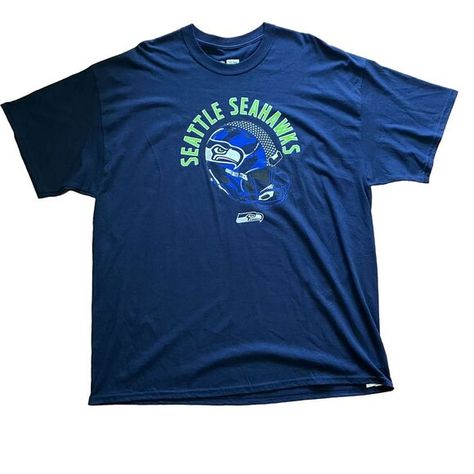 NFL SEATTLE SEAHAWKS T SHIRT Team Aparrel Navy Blue 2XL XX Men's BNWT 100%cotton Team Apparel, Seattle Seahawks, Make It Work, Seattle, Nfl, Navy Blue, Navy, T Shirt, Blue