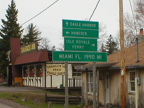 Street signs in Copper Harbor area Michigan Copper Harbor Michigan, Copper Harbor, Keweenaw Peninsula, Upper Peninsula Michigan, Michigan Road Trip, Michigan Vacations, Michigan Travel, Upper Peninsula, Mini Golf