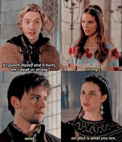 Francis And Mary Reign, Frary Reign, Kenna Reign Gif, Reign Mary And Francis, Reign Mary And Francis Gif, Reign Memes Funny, Reign Tv Show, Queen Aesthetic, Adelaide Kane