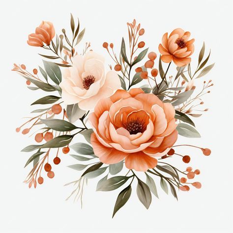 Premium AI Image | a painting of flowers with the words " peach " on it. Diy Floral Backdrop, Paper Peonies Tutorial, Peony Tutorial, Crafter Logo, Paper Peony, 3d Paper Flowers, Scrapbook Ephemera, Painting Of Flowers, Flower Graphic Design