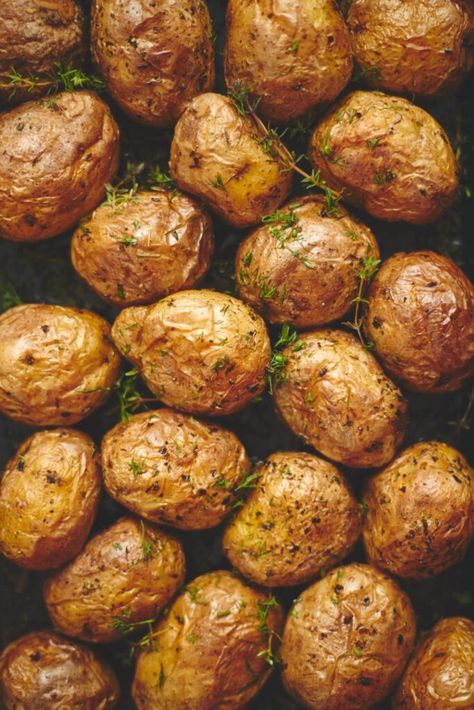 Smoked Baked Potatoes In Smoker, Baked Potatoes On The Smoker, Smoker Potatoes, Smoked Baked Potatoes, Smoked Potatoes, Homemade Smoker, Types Of Potatoes, Food Thermometer, Cooking Temperatures