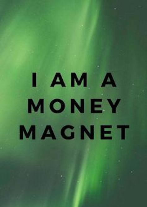 Abundance & Wealth Attunement With Mammon, Bune, Clauneck, Morax and Furfur will connect you to a well of money which will rain on your life. Wealth and abundance goes further and deeper than material goods. Most use wealth to feel a hole inside them antagonised by insecurity, falling into greed and a fear of losing and gaining money. However, the relationship between one's finances and welfare spiritually are intrinsically linked. You limit yourself, your opportunities and your potential. You s I Am A Money Magnet, Abundance Manifestation, Manifesting Wealth, Law Of Attraction Money, Money Magnet, Attraction Quotes, Wealth Affirmations, Abundance Affirmations, Manifesting Money