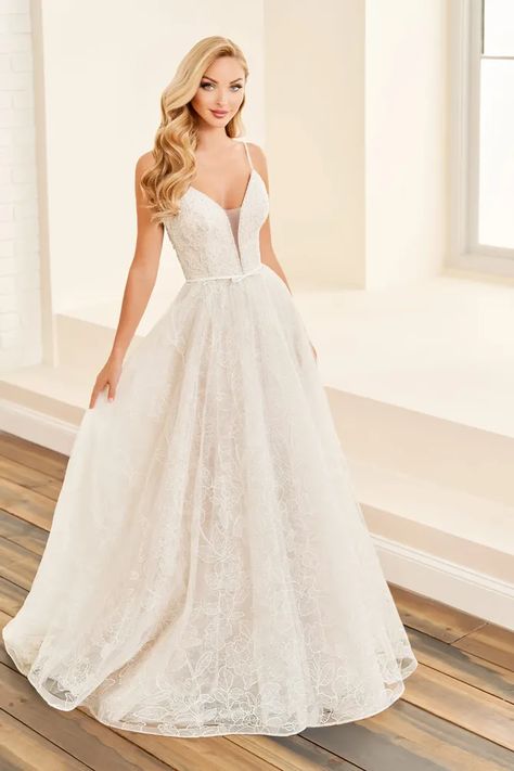 Enchanting by Mon Cheri - E530 | Enchanting by Mon Cheri Enchanting By Mon Cheri, Bridal Atelier, The Romantics, Gala Events, Deep Plunge, Pageant Gowns, Illusion Neckline, Big Night, Dress Order