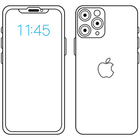 iphone-step-by-step-drawing-tutorial-step-07 Iphone Drawing Easy, Mini Iphone Printables, I Phone Drawing, Iphone Drawing Sketch, How To Draw A Phone, Phone Drawing Easy, Text On Video, Iphone Printable, Iphone Sketch