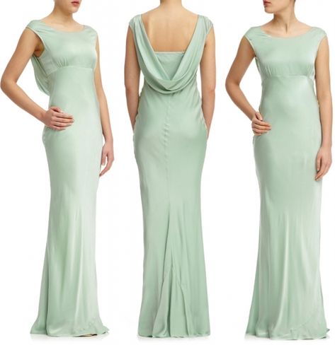 Ghost Salma dress from Spectre | Bond Lifestyle James Bond Dresses, Bond Girl Dresses, Bond Dress, Bond Girls, Dusty Green, Venus Dresses, Dress Dusty, Taylor Dress, Beautiful Wedding Dresses