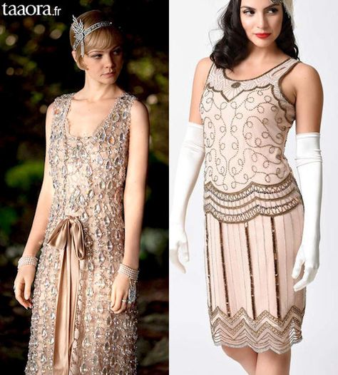 Où trouver une robe style années 20 Gatsby ? #robe #annees20 #anneesfolles #gatsby Style Année 20, Gatsby, Charleston, Flapper Dress, Blog Post