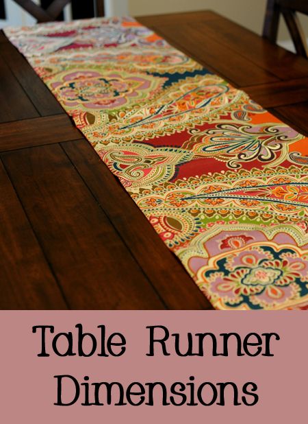 Table Runner Pattern Free Easy, Size Of Table Runner, Table Runner Measurements, Table Runner Sizes, What Size Table Runner, How To Make Table Runners, Table Runners And Placemats, Dining Table Runner And Placemats, Runner For Round Table