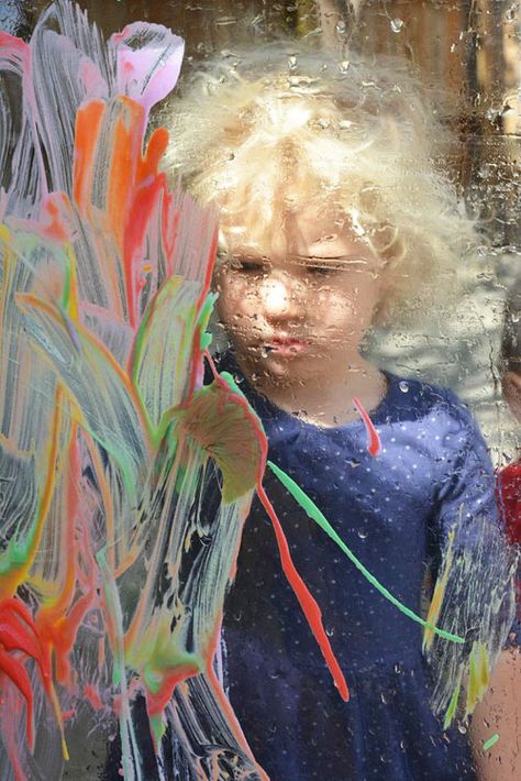 Plexiglass Painting with Yogurt Paint for Toddlers | Meri Cherry Blog Simple Art Projects, Plexiglass Painting, Meri Cherry, Nature Projects, Easy Art Projects, Homeschool Art, Mom Art, Toddler Art, Happy Paintings