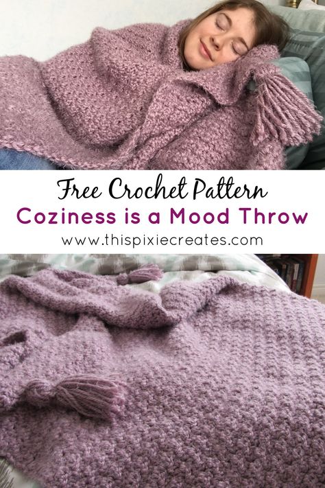 Hygge Crochet Blanket Pattern, Hygge Yarn Crochet Blanket, Fluffy Yarn Crochet Patterns Free, Chunky Throw Blanket Crochet Pattern, Hygge Crochet Patterns Free, Fluffy Blanket Crochet Pattern, Crochet Hygge Blanket, Roving Yarn Crochet Patterns, Hygge Yarn Crochet Patterns Free