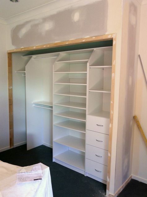 Kids Cupboard, Built In Wardrobes, Girls Bed, Bedroom Built In Wardrobe, Wardrobe Space, Diy Wardrobe, Cubby Storage, Wardrobe Design Bedroom, Wardrobe Update